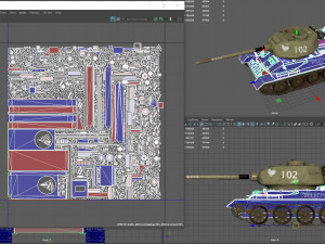 t-34-85 rudy Modello 3D