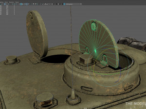 t-34-85 rudy Modello 3D