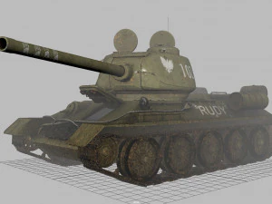 t-34-85 Rudy Modelo 3D