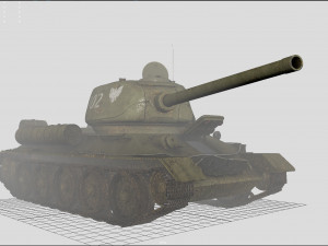 t-34-85 rudy Modello 3D
