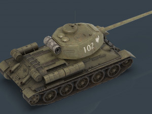 t-34-85 rudy Modello 3D