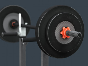 weight bench Model 3D