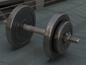 dumbbell Modello 3D