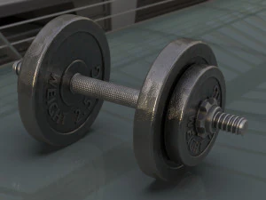 dumbbell 3D Model