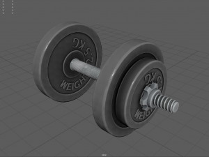dumbbell Modello 3D