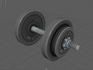 dumbbell 3D Model