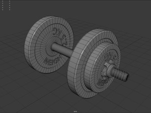 dumbbell Modello 3D