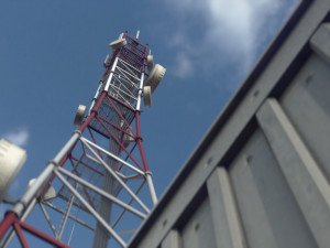 communication tower 3D-Modell