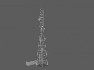 вежа зв'язку 3D Модель