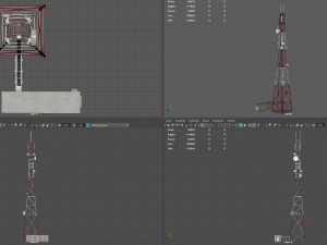 communication tower Modelo 3D
