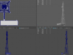 communication tower Modelo 3D