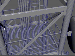 communication tower Modelo 3D