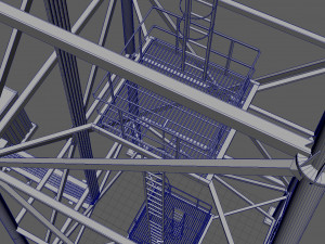 communication tower Modelo 3D