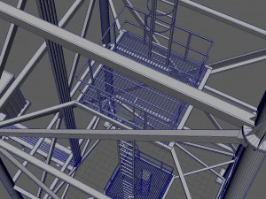 вежа зв'язку 3D Модель