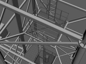 вежа зв'язку 3D Модель