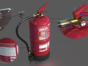 extinguisher Model 3D