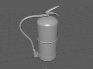 extinguisher 3D 模型