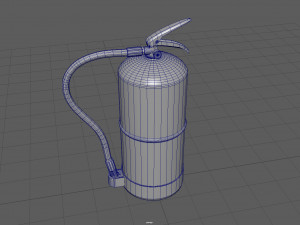 extinguisher 3D 模型
