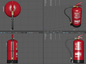 extinguisher 3D 模型