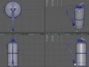 extinguisher 3D 模型
