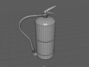 extinguisher 3D 模型