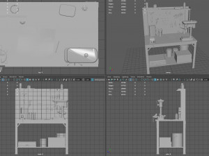 workbench Model 3D