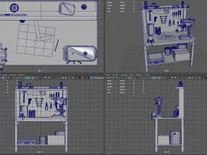 workbench 3D Model