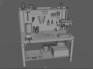 workbench 3D Model