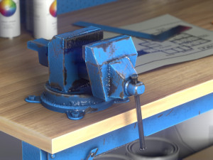 workbench Model 3D
