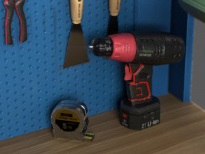 workbench Model 3D