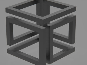 infinity cube 3D Print Model