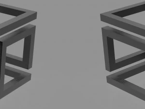 インフィニティキューブ 3Dプリントモデル