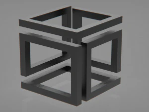 インフィニティキューブ 3Dプリントモデル