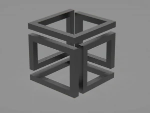 インフィニティキューブ 3Dプリントモデル