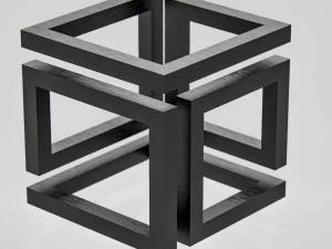 インフィニティキューブ 3Dプリントモデル