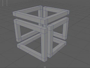 インフィニティキューブ 3Dプリントモデル