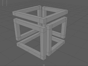 インフィニティキューブ 3Dプリントモデル