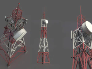 radyo kulesi 3D Model