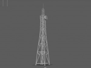 radio tower 3D Модель