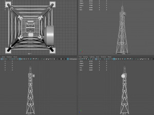 radio tower 3D Модель