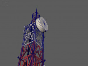 radio tower 3D Модель