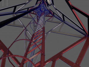 radio tower 3D Модель