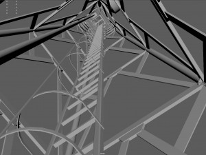 radio tower 3D Модель