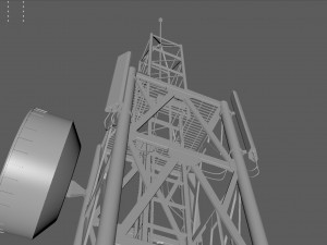 radio tower 3D Модель