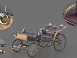 carriage 3D Model