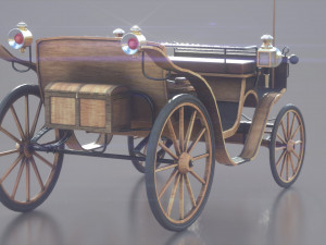 carriage 3D 模型