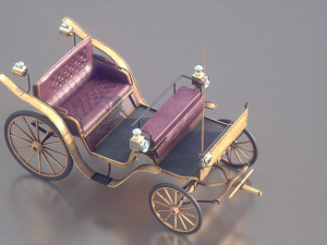 carriage 3D 模型