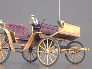 carriage 3D 模型