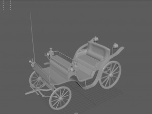 carriage 3D 模型