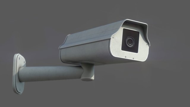 security cam Modèle 3D .c4d .max .obj .3ds .fbx .stl .blend 